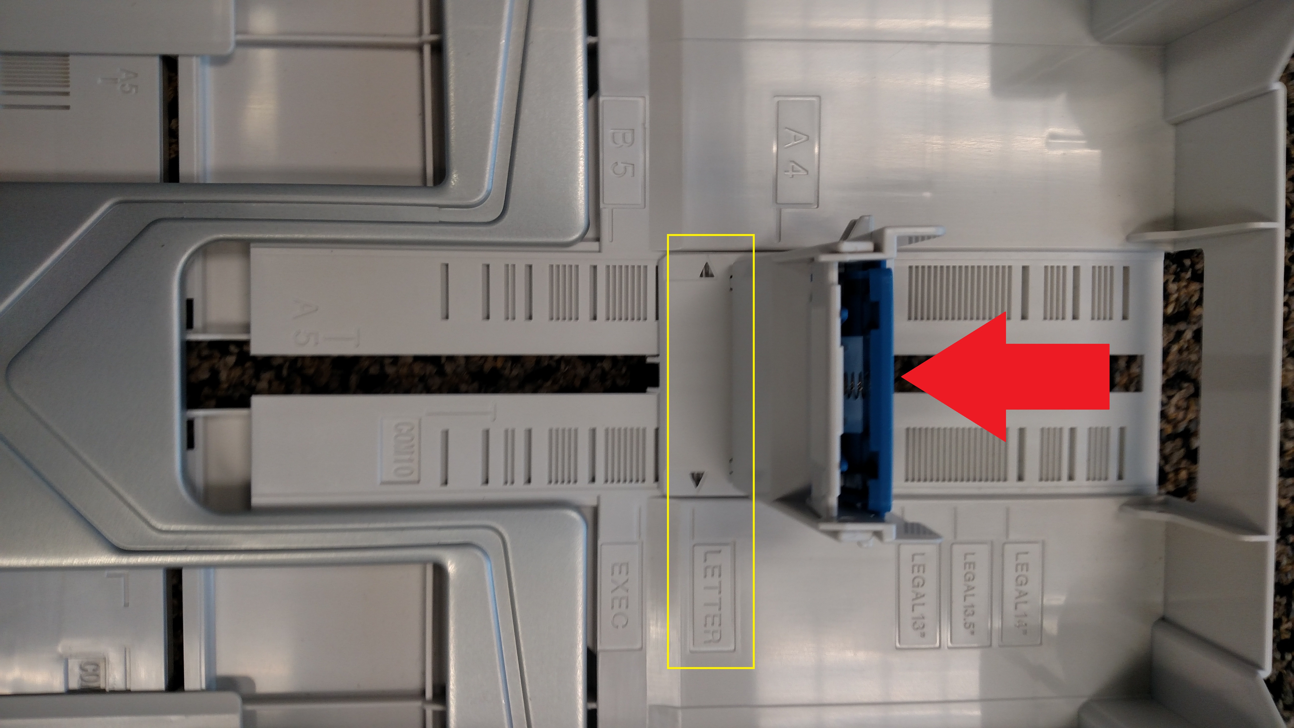 Incorrect Tray Size Error