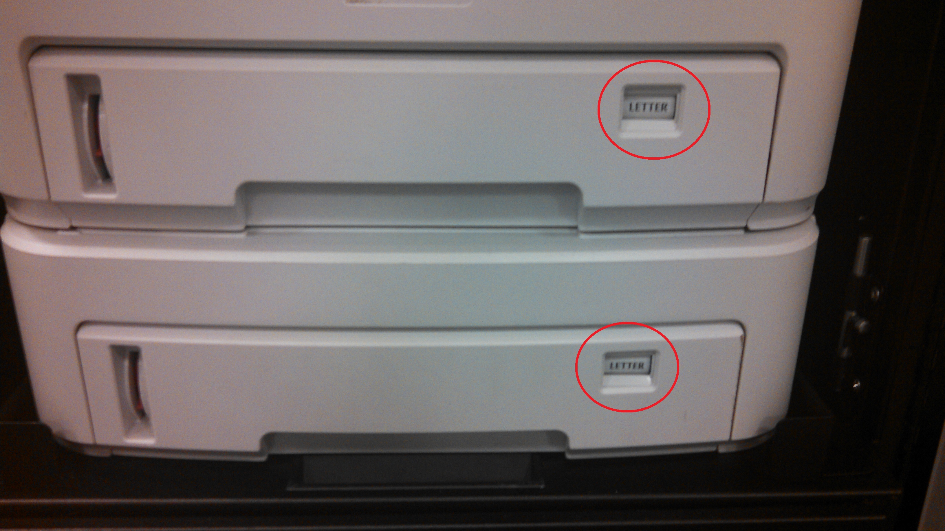 Incorrect Tray Size Error